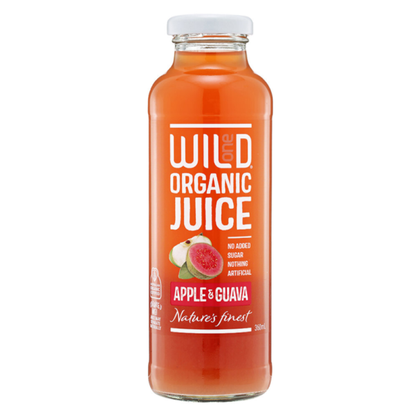 Organic Apple and Guava Wild One - 1 x 360 ml