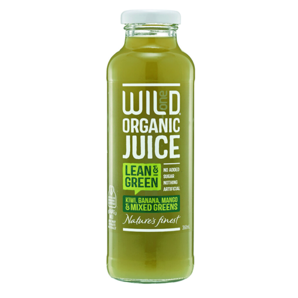 Organic Lean and Green Juice Wild One - 1 x 360 ml