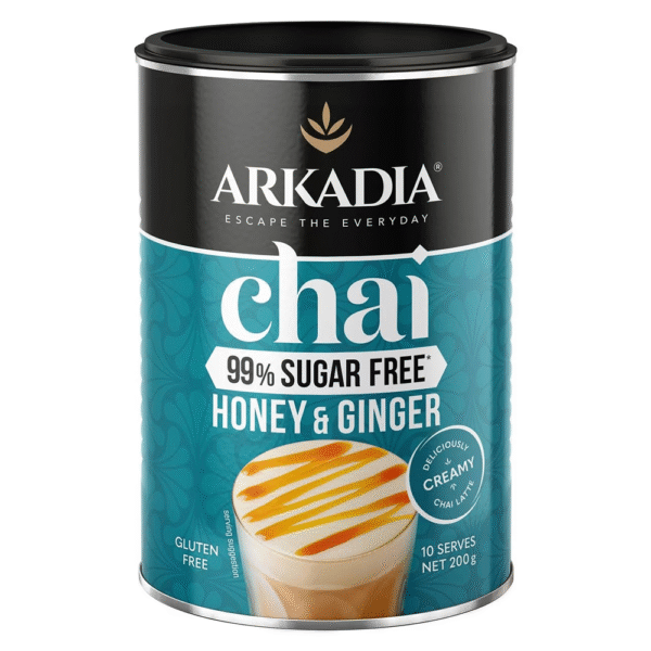 Arkadia Chai Tea Honey & Ginger 99% Sugar Free 200g