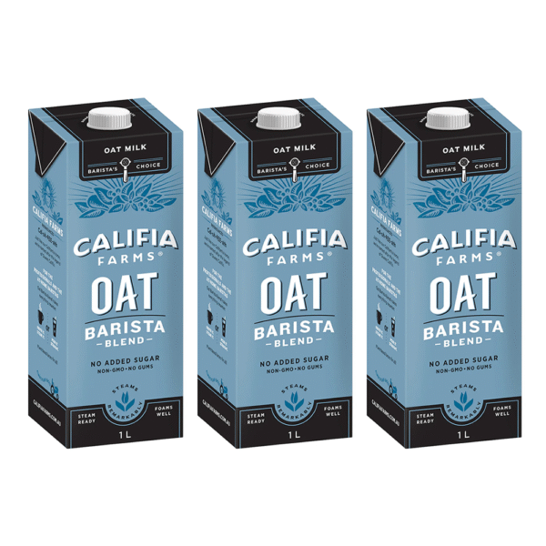 Califia Farms Oat Barista Milk ( 3 x 1L)