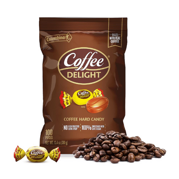 Colombina Coffee Delight Hard Candy - 100 Pack - 380g