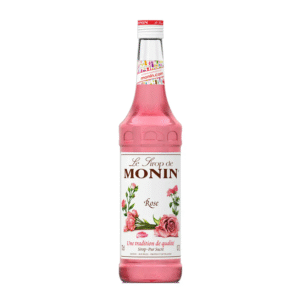 Monin Rose Syrup 700ml  - Premium Gourmet Syrup 700 ml