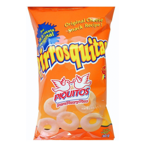 Pirrosquitas Cheese Snacks Piquitos 30g