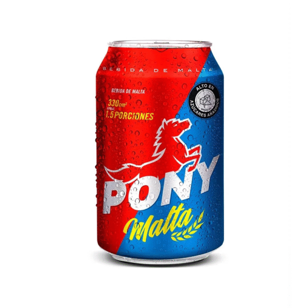 Pony Malta - Malt Soft Drink 330ml Can