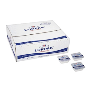 Lurpak-Spreadable-Portions.png Lurpak Butter Spreadable Individual Portions 8g 100 Pack Carton Bulk Box